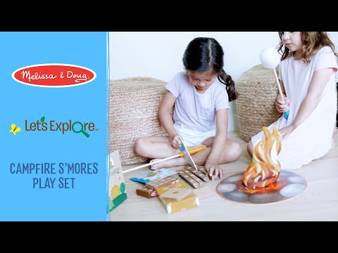 Let's Explore Campfire S'mores Play Set
