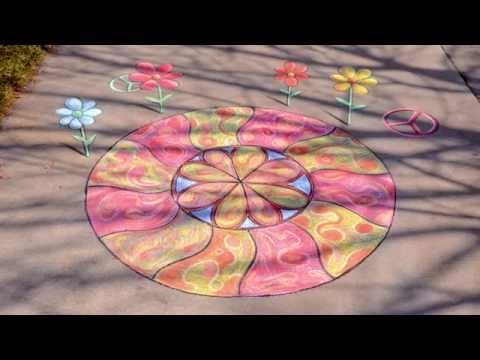 Tie Dye Chalk