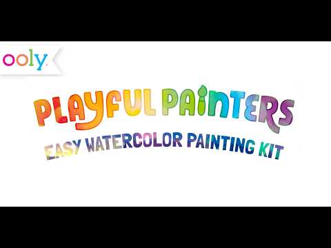 Playful Painters Easy Watercolor Painting - Ocean Fun