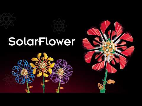 SolarFlower - Purple Majestic