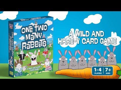 One Two Many Rabbits Card Game