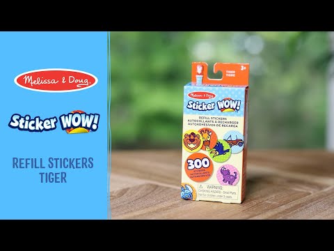 Sticker WOW! Refill Stickers - Tiger