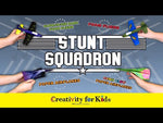 Stunt Squadron - Neon Glow Paper Airplanes