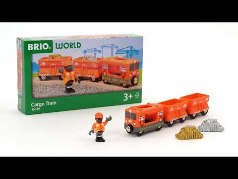 BRIO Gold World Cargo Train