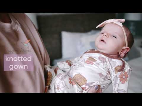 Bridger Newborn Knotted Gown