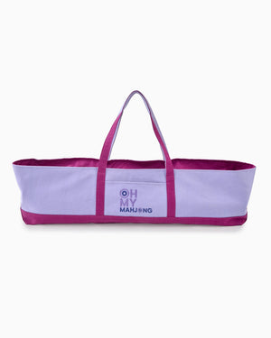 Oh My Mahjong Purple Mat Storage Bag