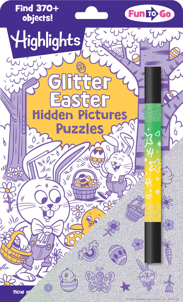 Glitter Easter Hidden Pictures Puzzles: Over 370 Hidden Objects in Fes ...