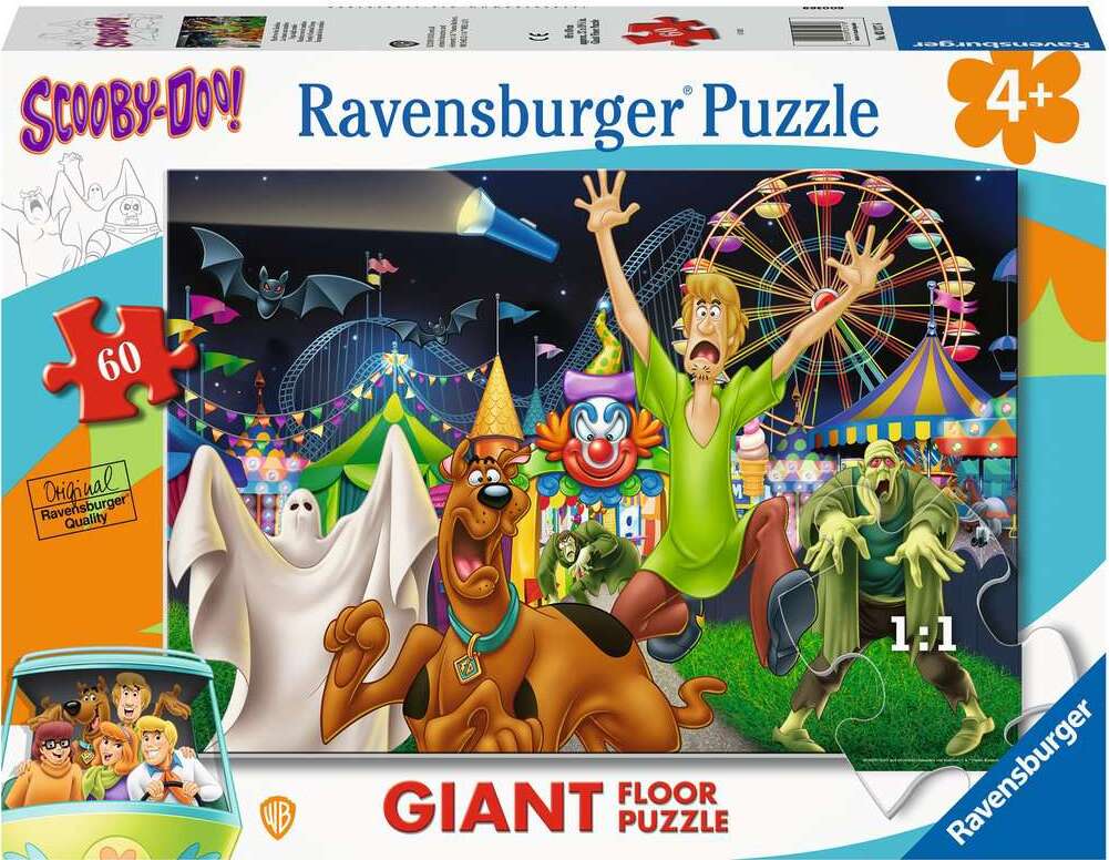 Children's Jigsaw Puzzle Scooby Doo Giant floor - 60 Pieces Puzzle