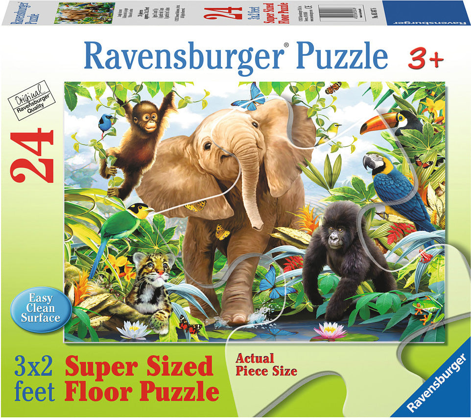 Jungle Juniors - Floor Puzzle (24 pc)