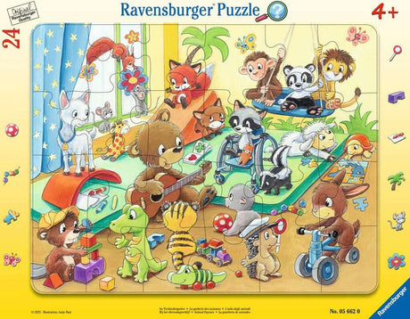 Animal Daycare (24 pc Frame Puzzle)