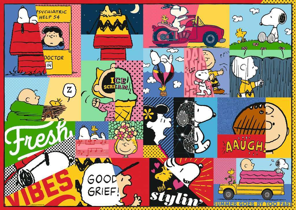 Jigsaw Puzzle Peanuts Moments - 1000 Pieces Puzzle