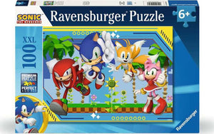 Children's Jigsaw Puzzle Sonic The Hedgehog - 100 Pieces Puzzle