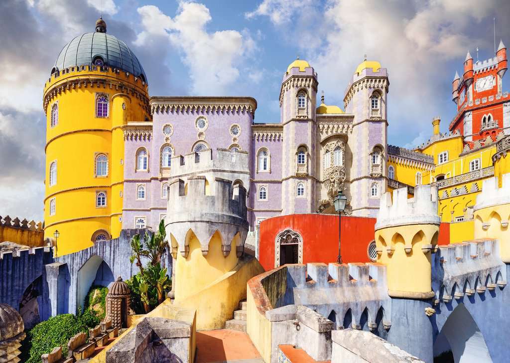 Jigsaw Puzzle Palácio Nacional da Pena, Portugal - 1000 Pieces Puzzle