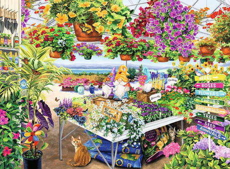 Glorious Garden Center 500 Pc Puzzle