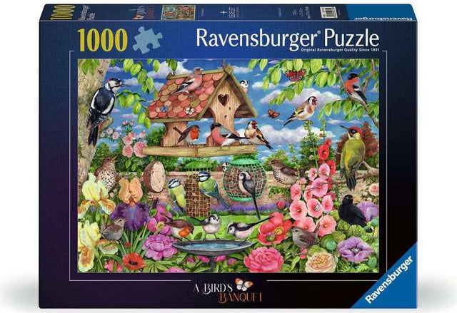 The Bird Table 1000 Pc Puzzle