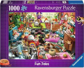 MacAdam: The Cat Groomer 1000 pc Puzzle