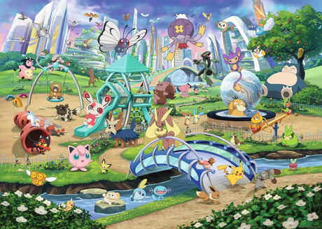 Pokémon Eevee and Park 1000 Pc Puzzle
