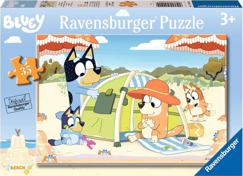 Bluey at the Beach 35 pc Puzzle