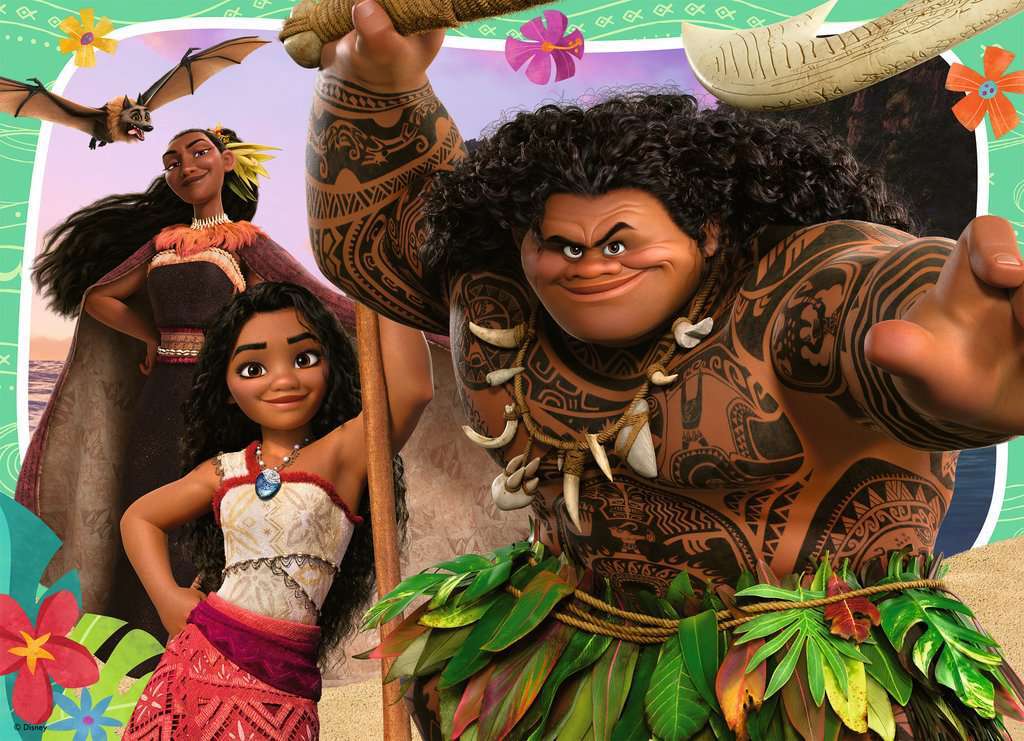 Disney Moana Bumper Pack 4x100pc Puzzles - Gingerbread House Toys