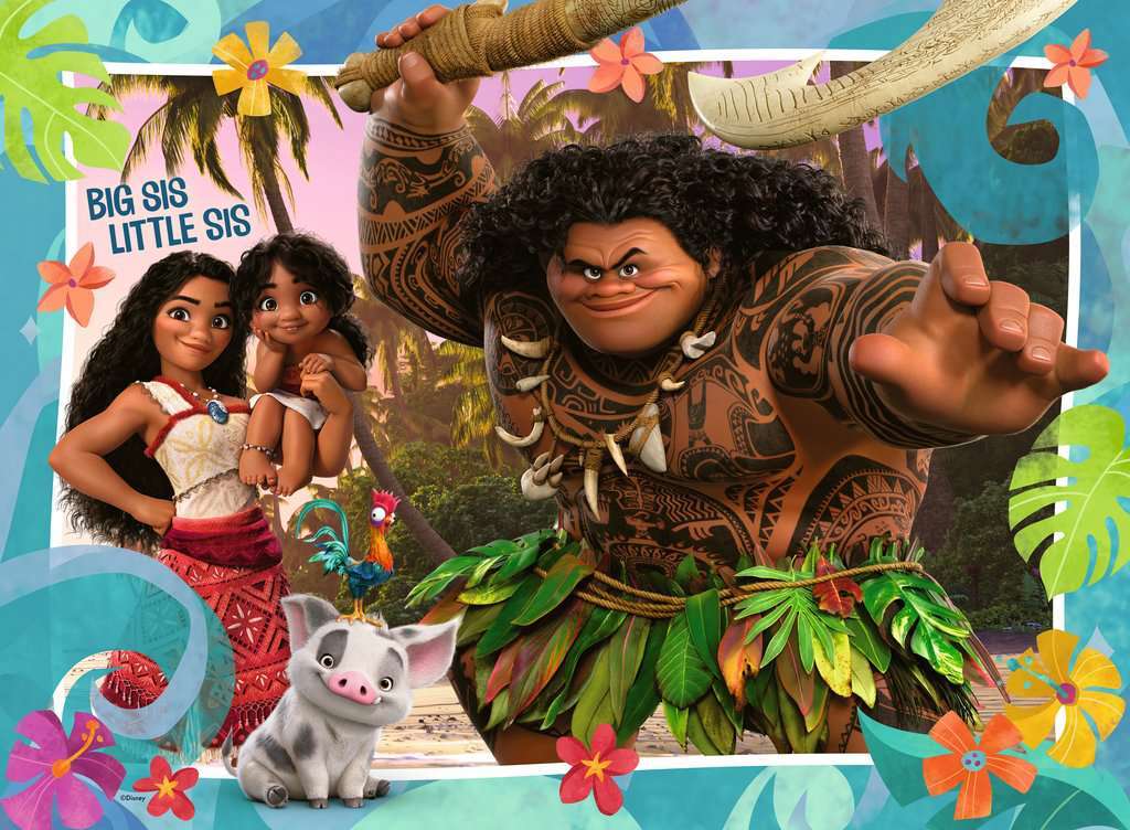 Moana 2 Exploring New Worlds 100 pc Puzzle - Gingerbread House Toys