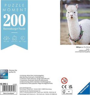 Puzzle Moments: Alpaca (200 pc Puzzles)