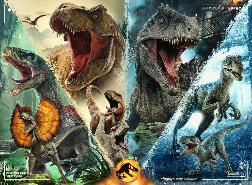 Jurassic World: Dominion XXL (100 pc Puzzles)