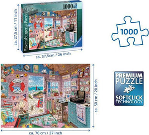 The Beach Hut (1000 pc Puzzle)