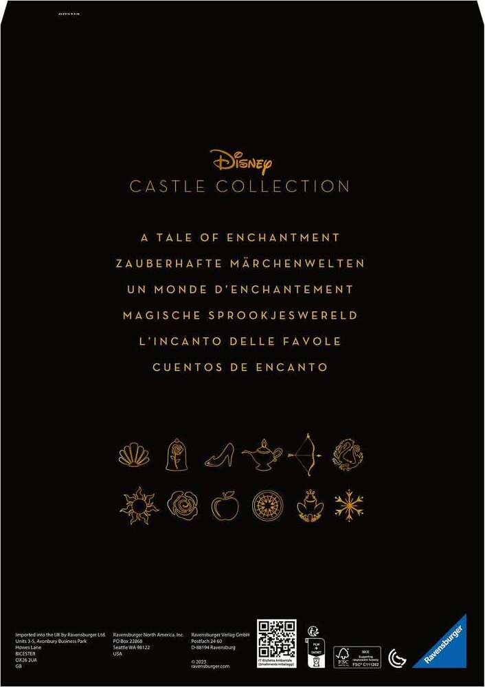 Disney Castles: Cinderella (1000 pc Puzzles)