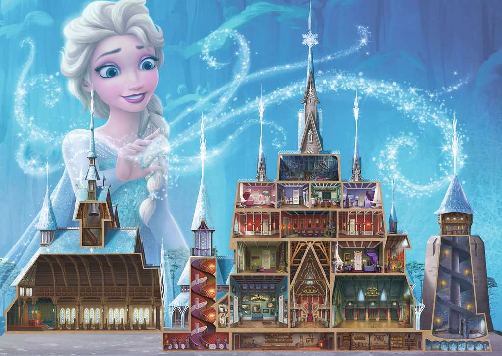 Disney Castles: Elsa (1000 pc Puzzles)