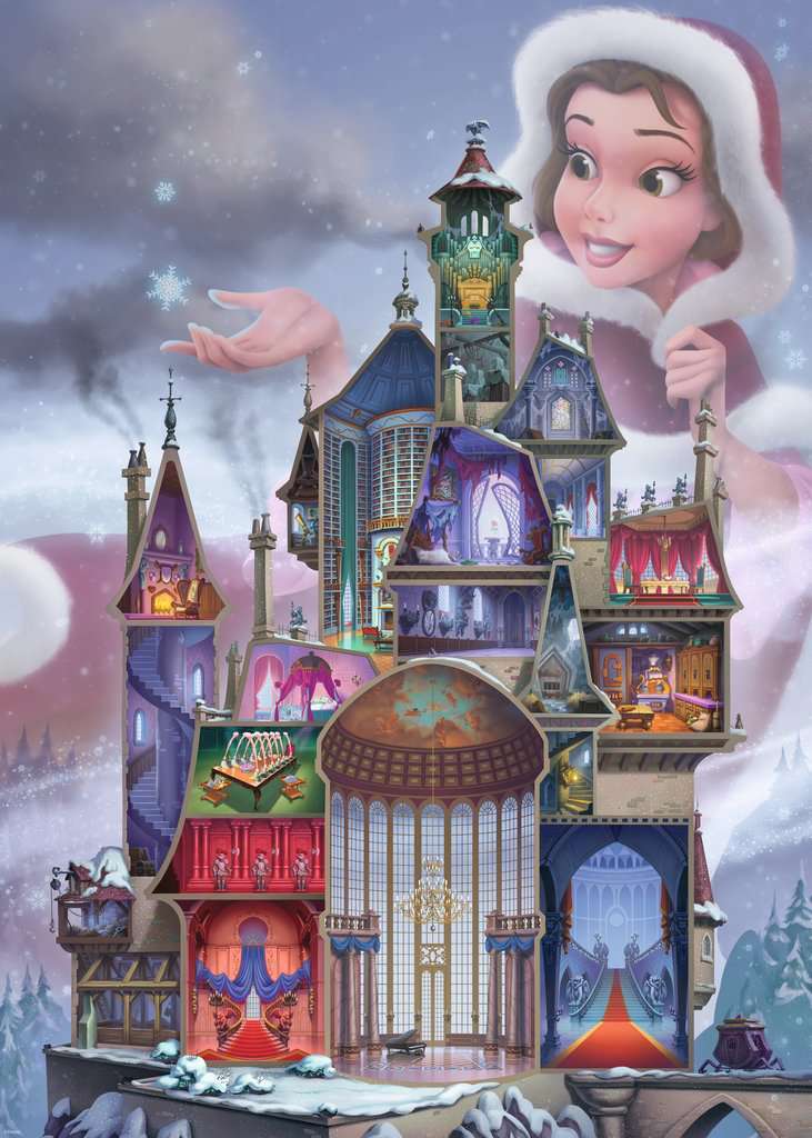 Disney Castles: Belle (1000 pc Puzzles)