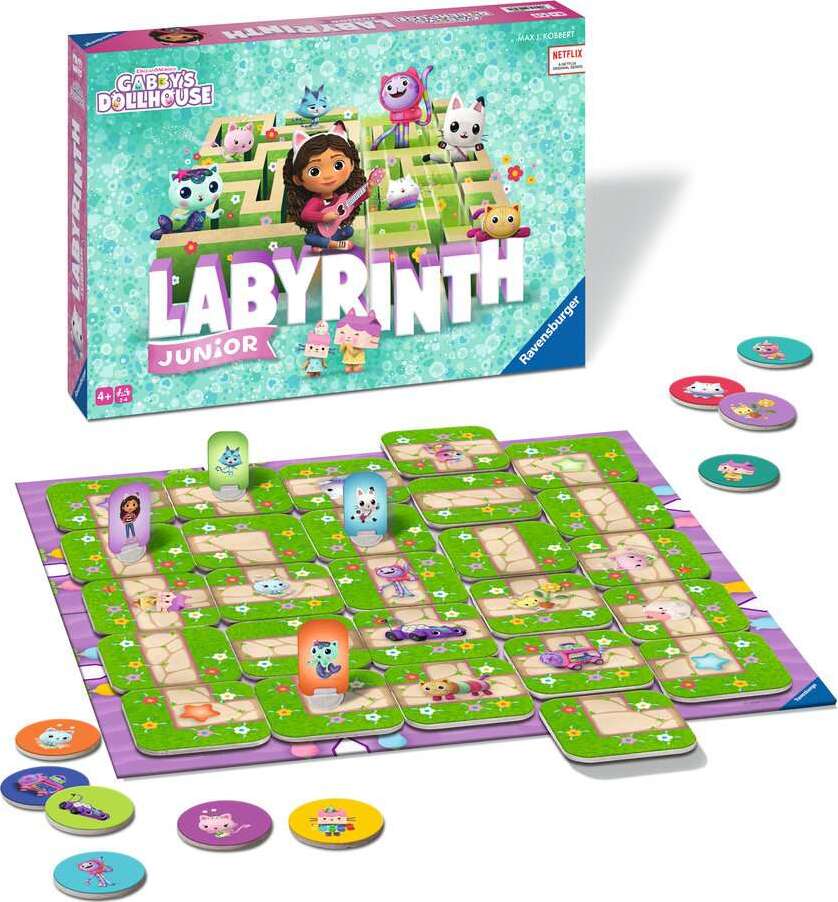 Labyrinth Jr Gabby's Dollhouse 