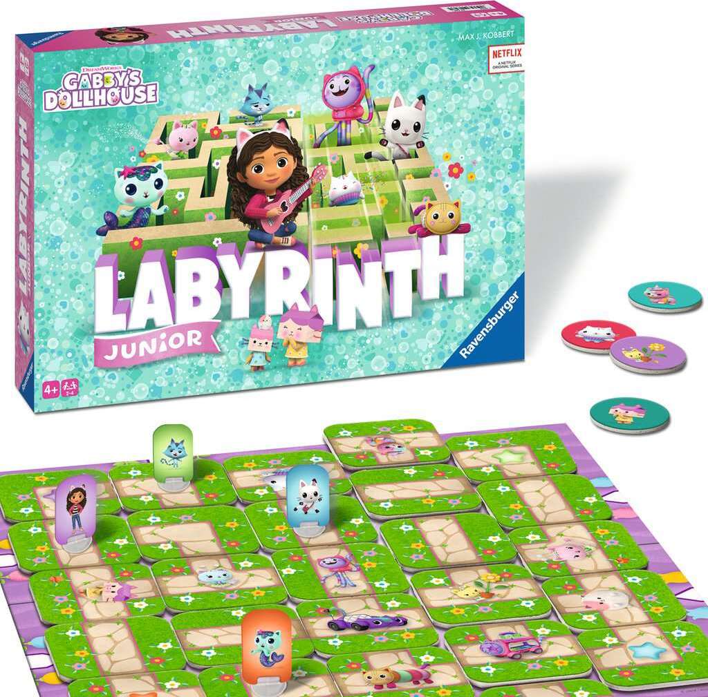 Labyrinth Jr Gabby's Dollhouse 