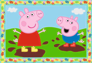 CreArt - Serie Junior: 2 x Peppa Pig - Paint by numbers for kids 5 years up