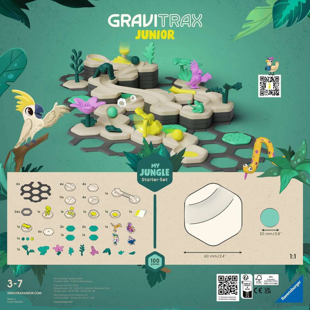 GraviTrax Junior: Large Set - Jungle