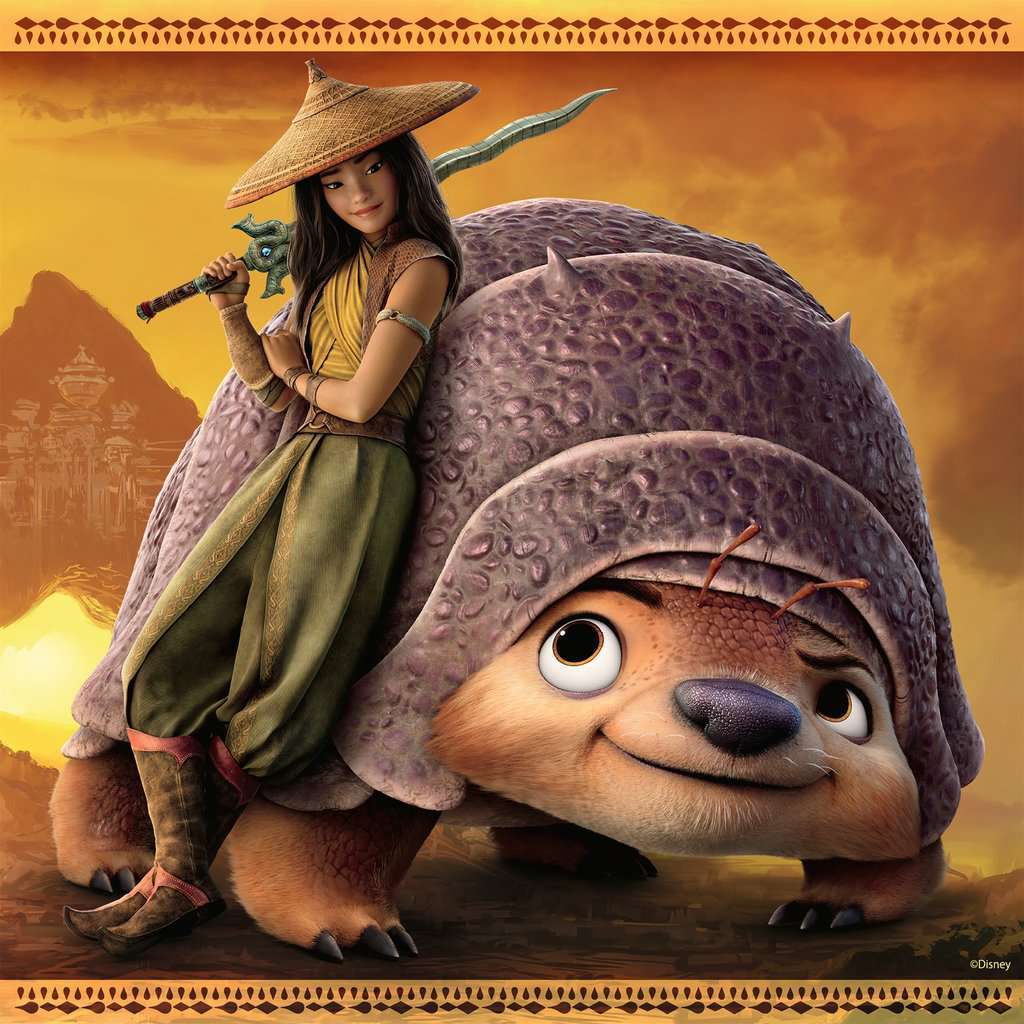 Raya and the Last Dragon Puzzle Trio