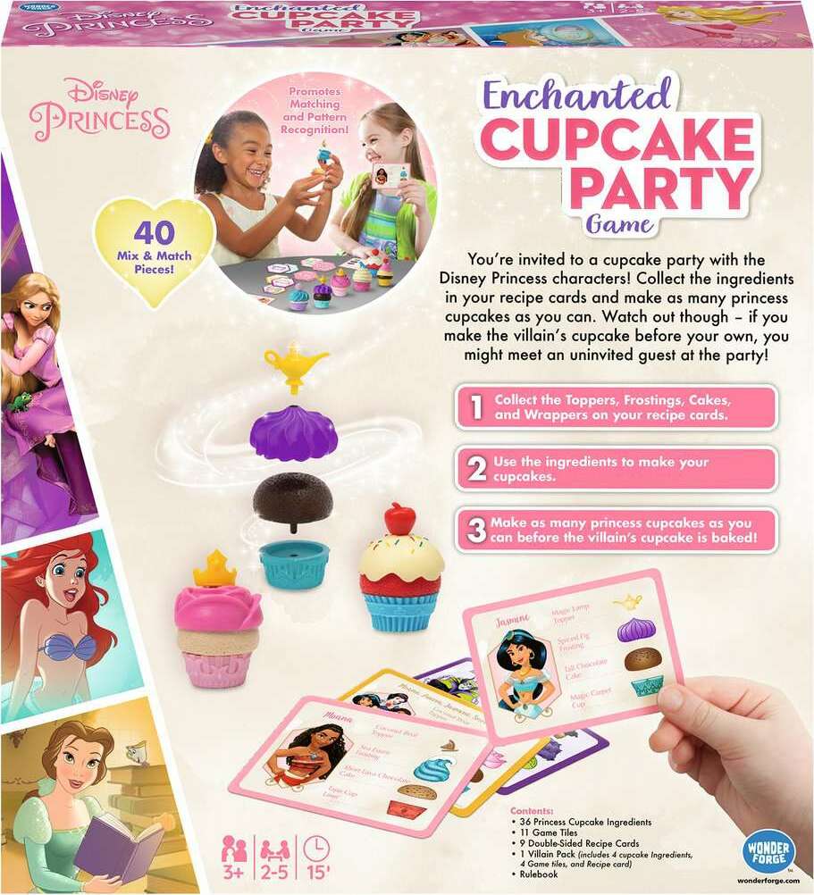 Disney Princess Enchanted Cupcake Party