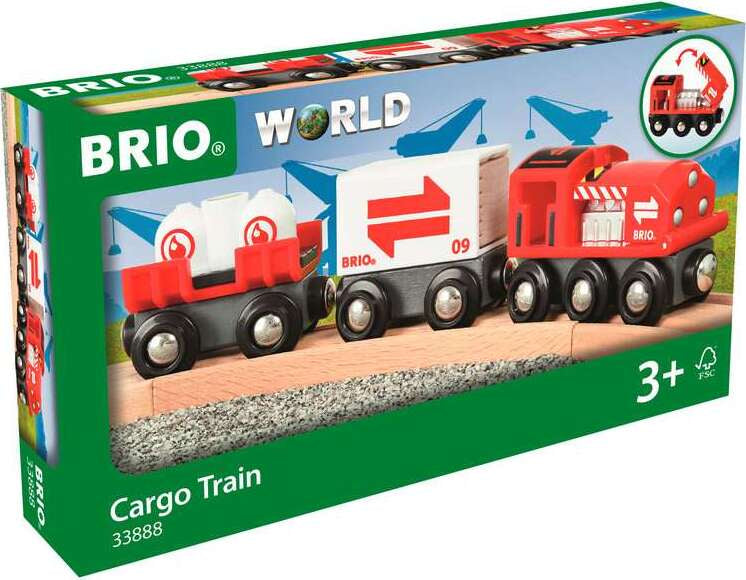 BRIO Red Cargo Train
