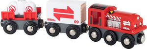 BRIO Red Cargo Train