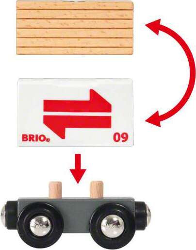 BRIO Red Cargo Train