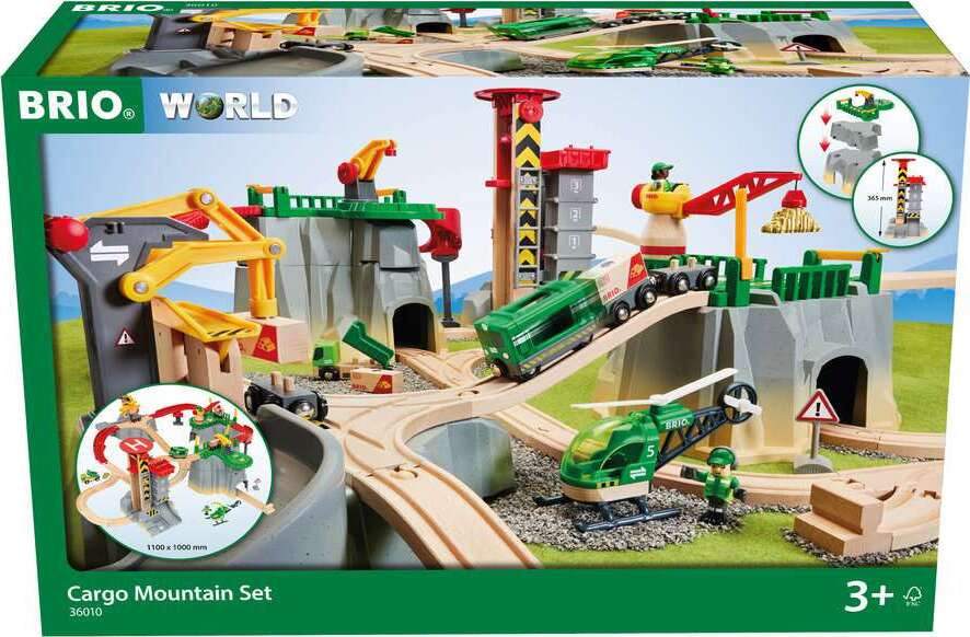 BRIO Cargo Mountain Set