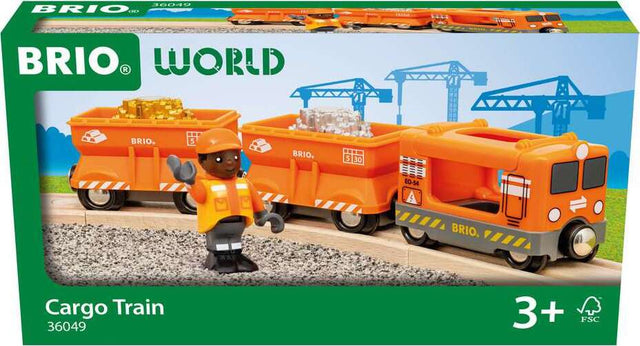 BRIO Gold World Cargo Train