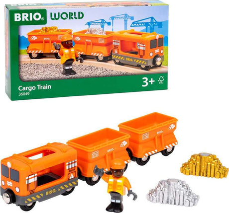 BRIO Gold World Cargo Train