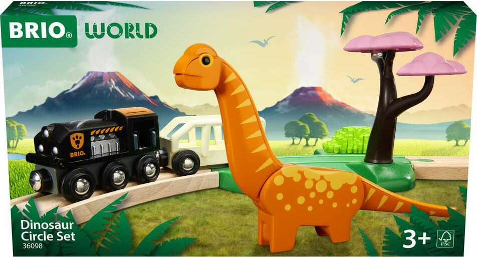 BRIO World 36098 Dinosaur Circle Set