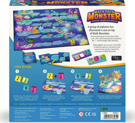 Math Path Monster