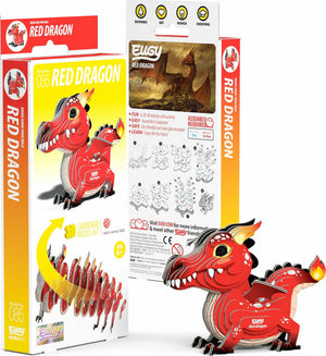 EUGY Red Dragon 3D Puzzle