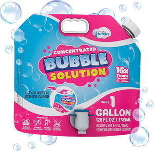 Concentrated Bubble Solution Spouted Refill Pouch 