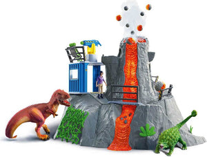 Volcano Expedition Base Camp Dinosaur Playset