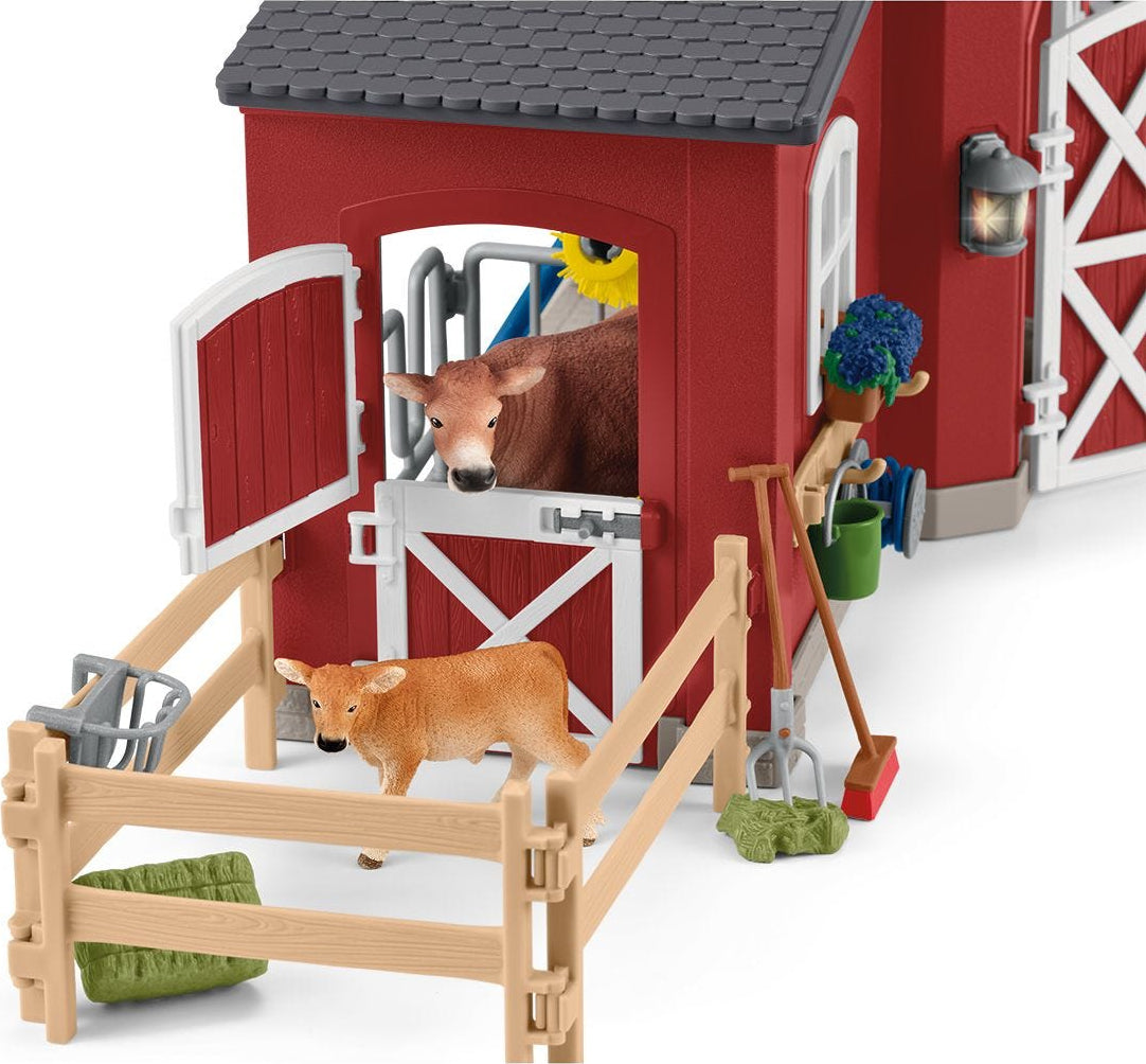 schleich Large Barn with Animals and Accessories