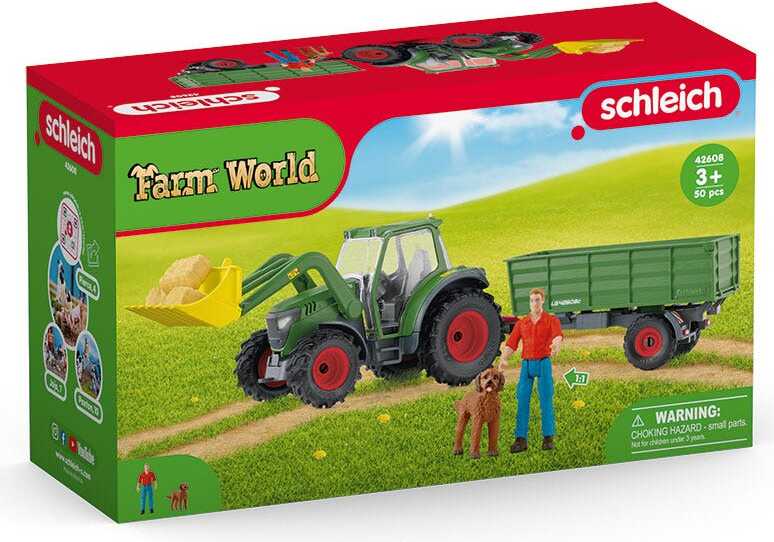 Tractor with Trailer Farm Toy