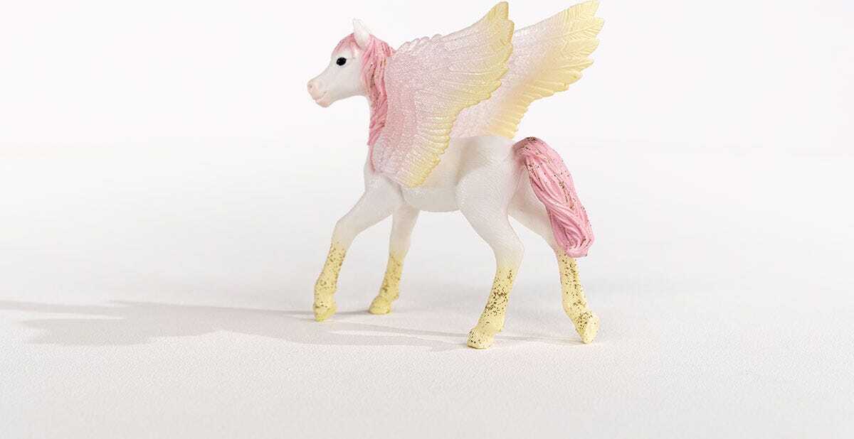 Sunrise Pegasus Foal Unicorn Toy